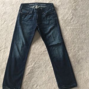 COPY - Mean Dark blue jean. Slim straight 30/30.